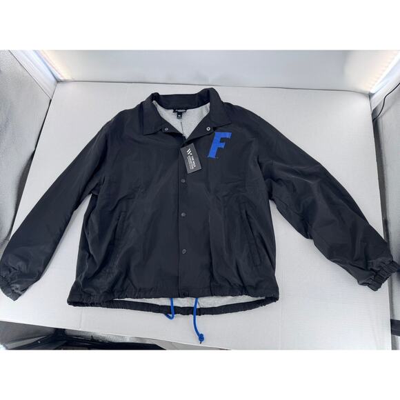 Florida Gators Jacket Coat Sz XXL The Wild Collective Coach Snap Lined New - Picture 2 of 13